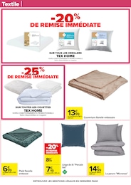 Offre Plaid dans le catalogue Carrefour du moment à la page 47