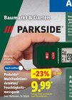 Multifunktionsdetektor/Feuchtigkeitsmessgerät von Parkside im aktuellen Lidl Prospekt