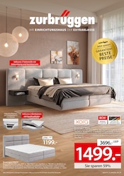 Schlafzimmer Angebot im aktuellen Zurbrüggen Prospekt auf Seite 1