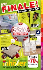 Aktueller Möbel Inhofer Möbel & Einrichtung Prospekt in Niedereschach und Umgebung, "SSV FINALE!" mit 12 Seiten, 03.07.2026 - 18.07.2026