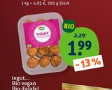 Bio vegan Bio-Falafel von tegut... im aktuellen tegut Prospekt für 1,99 €