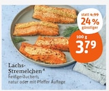 Lachs-Stremelchen natur im Angebot bei tegut in Landshut Lachs-Stremelchen natur Angebote bei tegut Landshut für 3,79 €