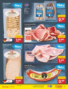 Wurst im Netto Marken-Discount Prospekt "Aktuelle Angebote" mit 59 Seiten (Regensburg)