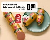 Leberwurst mit Kalbfleisch Angebote von REWE Hausmarke bei REWE Oberhausen für 0,90 €