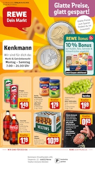 Aktueller REWE Prospekt "Dein Markt" Seite 1 von 30 Seiten für Herne