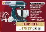 Küchenmaschine 5KSM95PSEBS Angebote von KitchenAid bei Metro Oranienburg für 333,19 €