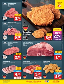 Schweinefleisch im Netto Marken-Discount Prospekt "Aktuelle Angebote" mit 73 Seiten (Leipzig)
