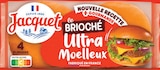 Burger ultra moelleux x4 brioché - JACQUET en promo chez Intermarché Hyper Burger ultra moelleux x4 brioché - JACQUET dans le catalogue Intermarché Hyper
