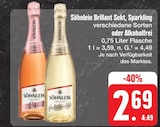 Brillant Sekt, Sparkling oder Alkoholfrei im aktuellen Prospekt bei E center in Bechtsrieth