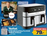 EY90JDE Dual Easy Fry & Grill Heißluft-Fritteuse im Angebot bei EURONICS in Hagen EY90JDE Dual Easy Fry & Grill Heißluft-Fritteuse Angebote von Tefal bei EURONICS Hagen für 79,00 €