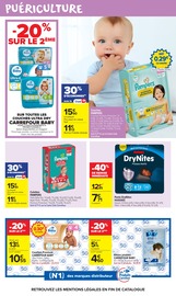 Promos Couches dans le catalogue "AU COEUR DU GOÛT" de Carrefour Market Couches en promo dans le catalogue Carrefour Market à la page 50