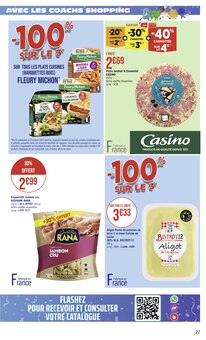 Promotion Moussaka dans le prospectus Géant Casino, valable du 26/09/2023 au 08/10/2023 Promo Moussaka dans le catalogue Géant Casino du moment à la page 27