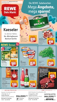 Aktueller REWE Prospekt "Dein Markt" Seite 1 von 33 Seiten für Dortmund