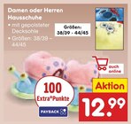 Damen oder Herren Hausschuhe Angebote bei Netto Marken-Discount Rostock für 12,99 €