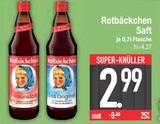 Saft von Rotbäckchen im aktuellen EDEKA Prospekt für 2,99 €