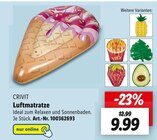 Luftmatratze von CRIVIT für 9,99 € bei Lidl im Angebot Luftmatratze von CRIVIT im aktuellen Lidl Prospekt