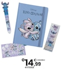CARNET AUTOCOLLANTS ET STYLO STITCH ET ANGEL - Disney - JouéClub CARNET AUTOCOLLANTS ET STYLO STITCH ET ANGEL - Disney à 14,99 € dans le catalogue JouéClub