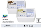 Aktuelles Eiscreme Angebot bei Metro in Hamburg ab 5,13 €