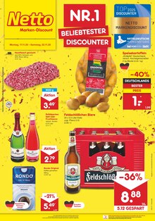 Bier im Netto Marken-Discount Prospekt "Aktuelle Angebote" mit 60 Seiten (Dresden)