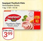 Thunfisch-Filets Angebote von Saupiquet bei GLOBUS Weinheim für 3,99 €