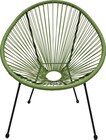 Fauteuil de jardin ACAPULCO en promo à 34,91 € chez Géant Casino Fauteuil de jardin ACAPULCO dans le catalogue Géant Casino