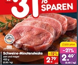 Schweine-Minutensteaks von Gut Ponholz im aktuellen Netto Marken-Discount Prospekt für 2,49 €