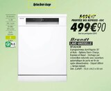 Promo LAVE-VAISSELLE à 499,90 € dans le catalogue Blanc Brun à Mantes-la-Jolie