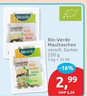 Maultaschen Fleisch von Bio-Verde für 2,99 € bei budni im Angebot Maultaschen Fleisch von Bio-Verde im aktuellen budni Prospekt