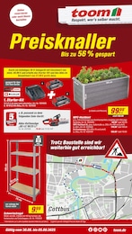 toom Baumarkt Prospekt für Cottbus mit 12 Seiten toom Baumarkt Prospekt für Cottbus: "Respekt, wer's selber macht.", 12 Seiten, 30.08.2025 - 05.09.2025