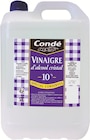 Vinaigre d'alcool cristal 10° - CONDÉ dans le catalogue Intermarché Super