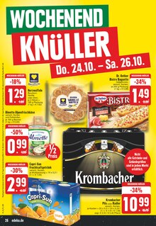 Krombacher im E center Prospekt "Aktuelle Angebote" mit 28 Seiten (Dinslaken)