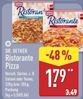 Ristorante Pizza Salami von Dr. Oetker im aktuellen ALDI Nord Prospekt für 1,79 €