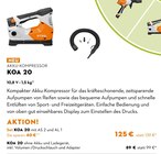 STIHL Deggendorf - Akku-Kompressor KOA 20 Angebot im Prospekt Akku-Kompressor KOA 20 bei STIHL im Deggendorf Prospekt für 89,00 €