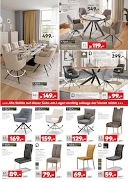 Esszimmermöbel Angebot im aktuellen porta Möbel Prospekt auf Seite 7