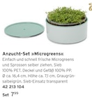 Tchibo Gunzenhausen - Anzucht-Set Microgreens Angebot im Prospekt Anzucht-Set Microgreens bei Tchibo im Gunzenhausen Prospekt für 7,99 €