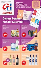 Veltins im Huster Prospekt in Plauen Aktueller Huster Prospekt mit Veltins, "Aktuelle Angebote", Seite 1