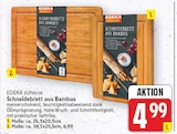 Schneidebrett aus Bambus von EDEKA zuhause für 4,99 € bei E center im Angebot Schneidebrett aus Bambus von EDEKA zuhause im aktuellen E center Prospekt