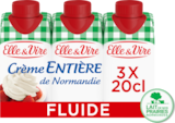 CRÈME ENTIÈRE FLUIDE ELLE & VIRE à Auchan Supermarché dans Angy