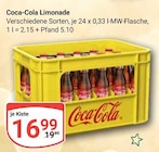 Aktuelle Coca Cola Angebote bei GLOBUS in Nettetal Aktuelles Limonade Angebot bei GLOBUS in Nettetal ab 16,99 €