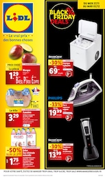 Prospectus Lidl, "BLACK FRIDAY DEALS",  pages, 27/11/2024 - 03/12/2024