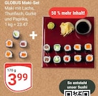 Maki-Set im Angebot bei GLOBUS in Halle Maki-Set Angebote von GLOBUS bei GLOBUS Halle für 3,99 €