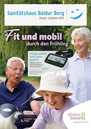 Aktueller Sanitätshaus Baldur Berg e.K. Sanitätshäuser Prospekt für Salzwedel: Fit und mobil durch den Frühling mit 6 Seiten, 11.03.2026 - 31.05.2026