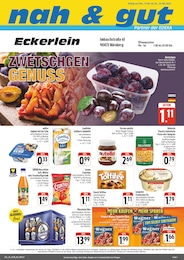 Aktueller nah und gut Supermarkt Prospekt fĂŒr Wendelstein 17.08.2026 - 22.08.2026 nah und gut Prospekt fĂŒr Wendelstein mit 4 Seiten