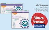 Extra Protect Tampons, Pro Comfort oder Original von o.b. im aktuellen EDEKA Prospekt für 
