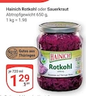 Rotkohl im Angebot bei GLOBUS in Plauen Rotkohl Angebote von Hainich bei GLOBUS Plauen für 1,29 €