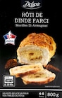 Rôti de dinde farci - Deluxe en promo chez Lidl Brest à 6,99 €