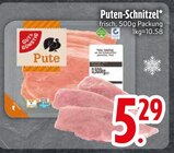 Puten-Schnitzel im Angebot bei EDEKA in Ravensburg Puten-Schnitzel Angebote von Gut & Günstig bei EDEKA Ravensburg für 5,29 €