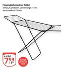 Flügelwäschetrockner Kolibri Angebote bei GLOBUS Gera für 7,99 €