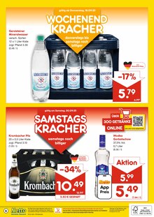 Krombacher im Netto Marken-Discount Prospekt "DER ORT, AN DEM DU IMMER AUSGEZEICHNETE PREISE FINDEST." mit 6 Seiten (Gummersbach)