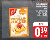 Vanillin Zucker Angebote von Gut & Günstig bei EDEKA Chemnitz für 0,39 €